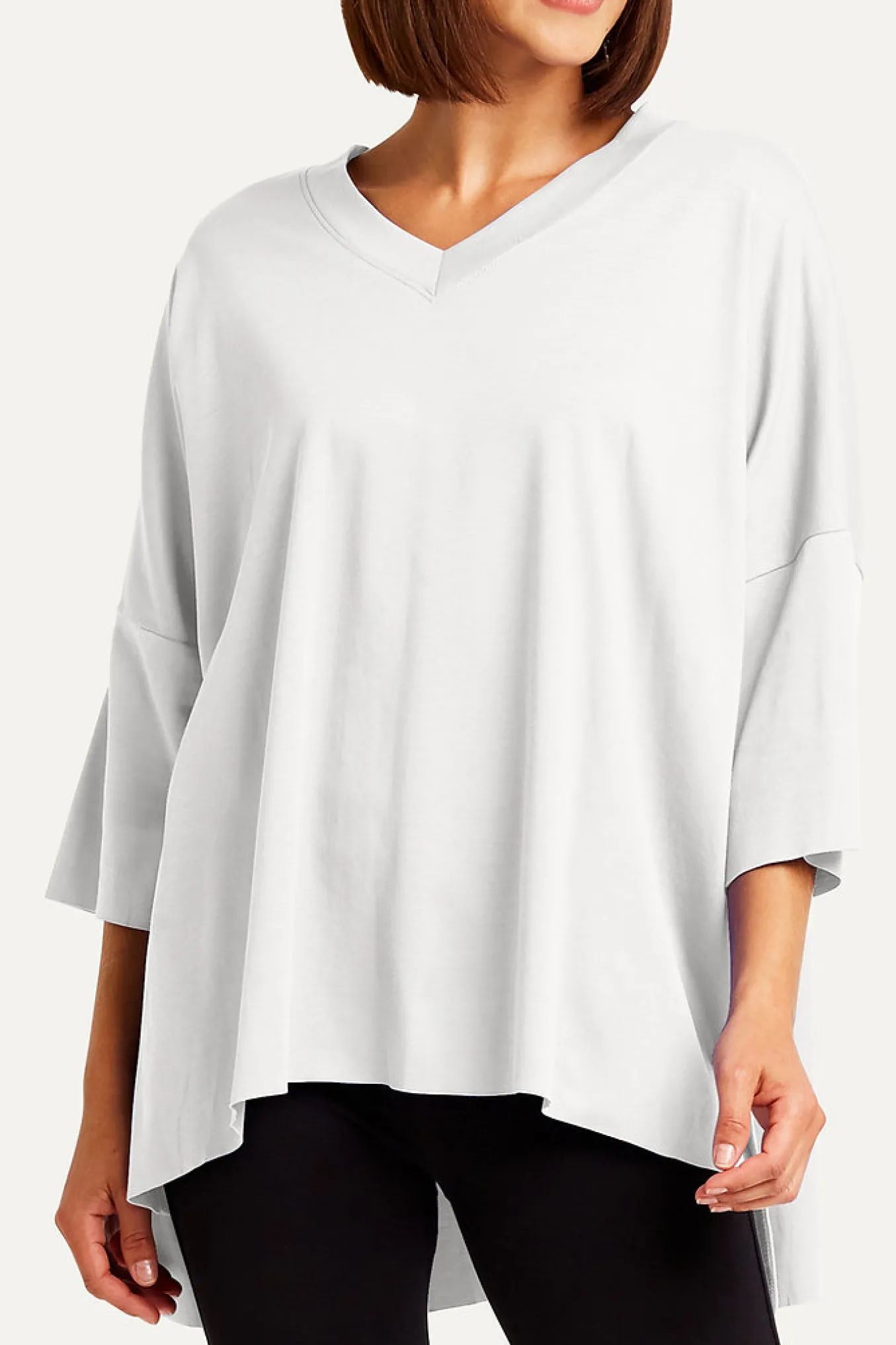 Planet. One Size Short Sleeve V-Neck Tee.