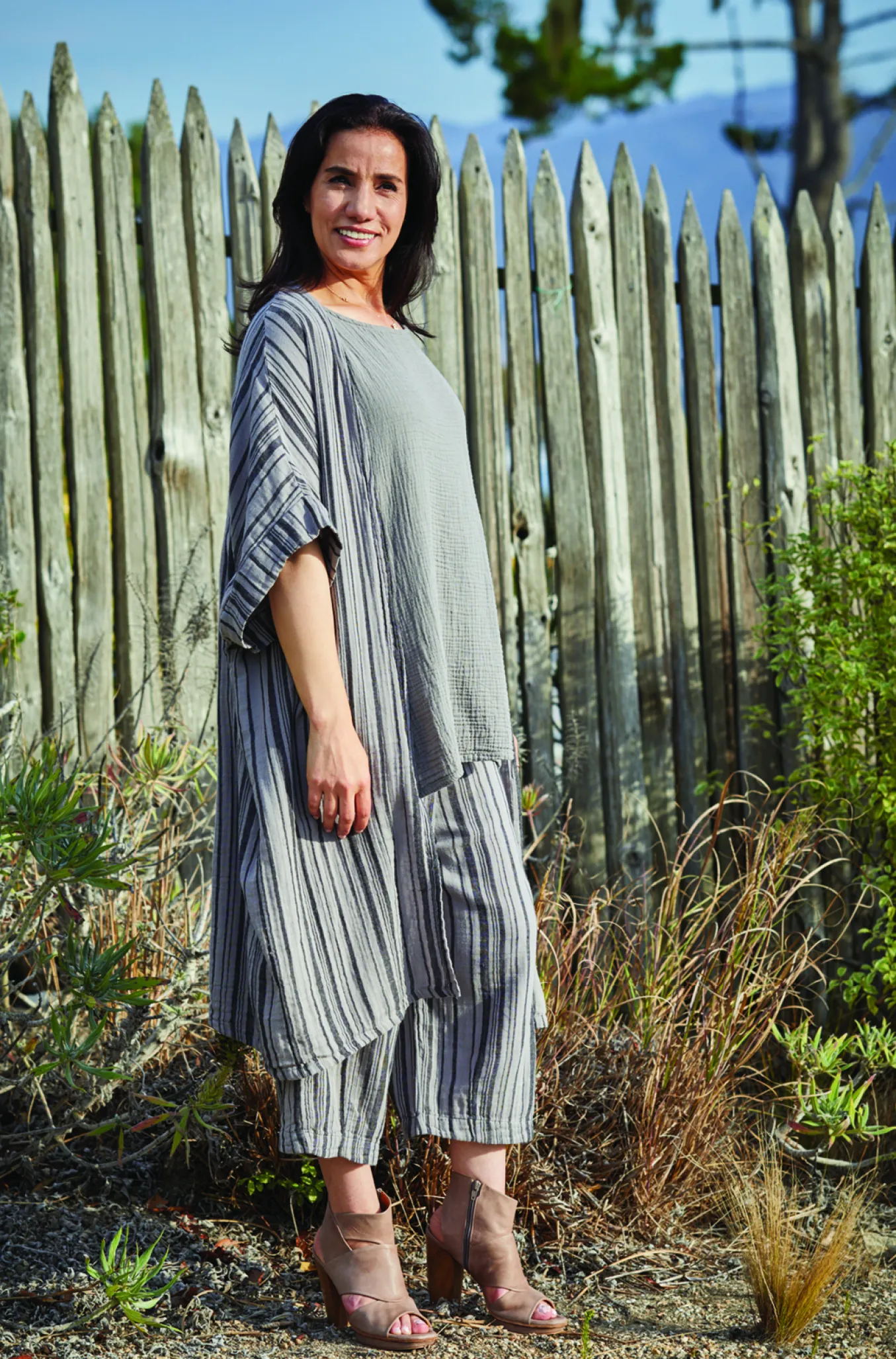 Bryn Walker. Pira Tank In Cotton Gauze.