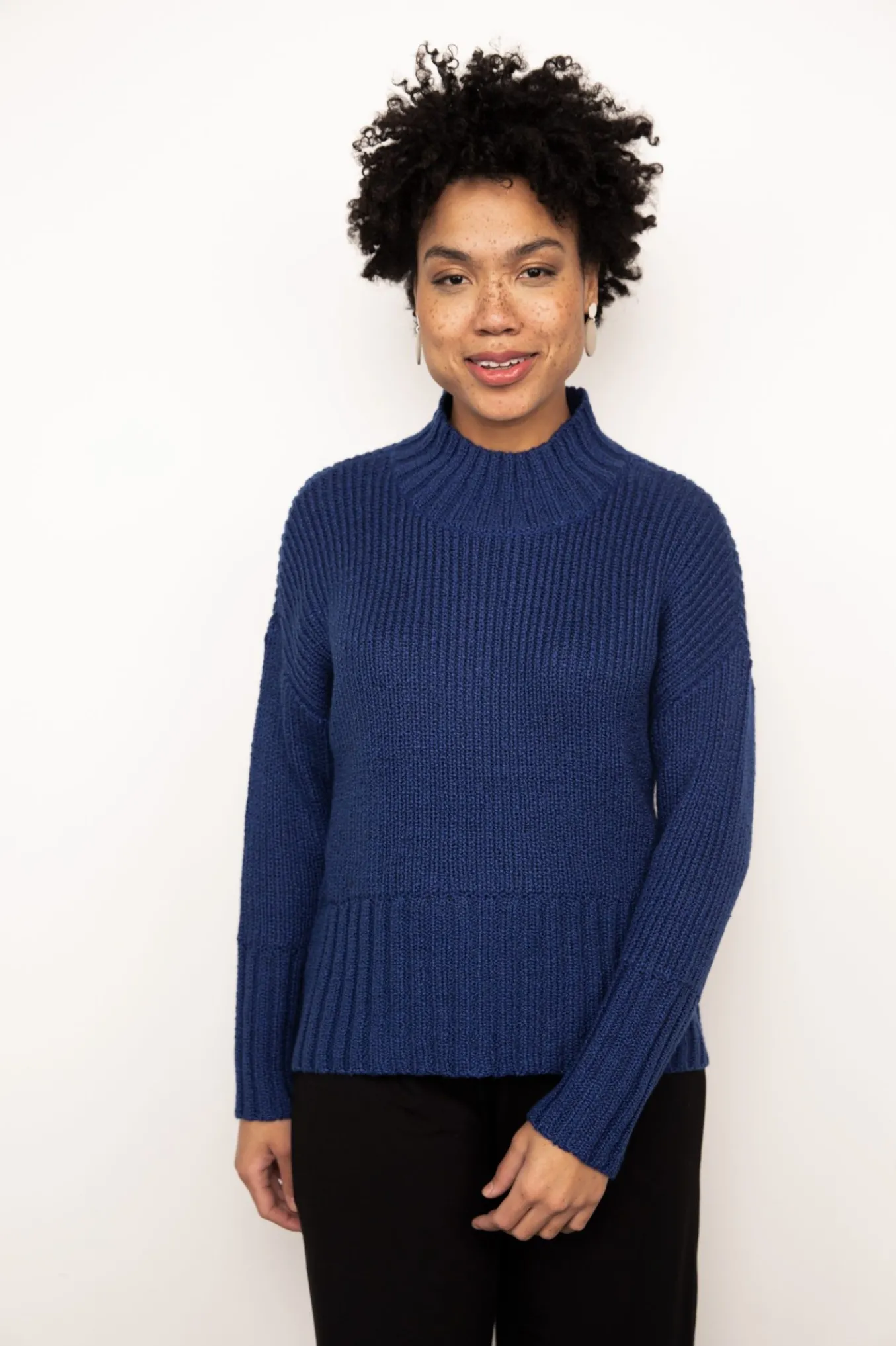 Liv. By Habitat. Cozy Bunny Funnel Neck Sweater.