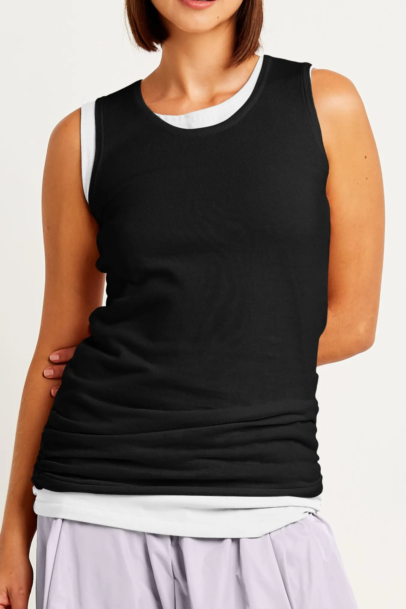 Planet. Rouched Tank.